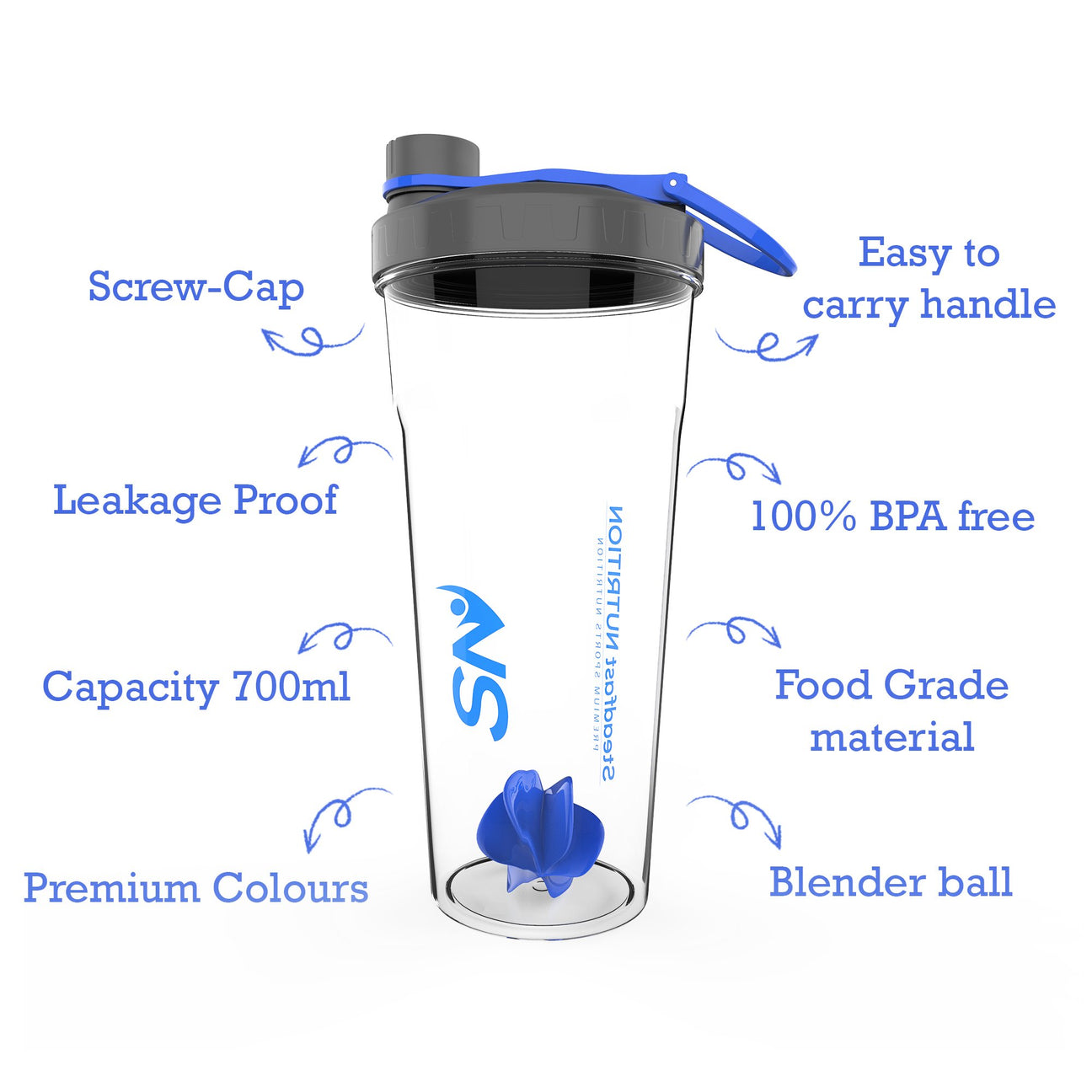 700 ML PREMIUM SHAKER