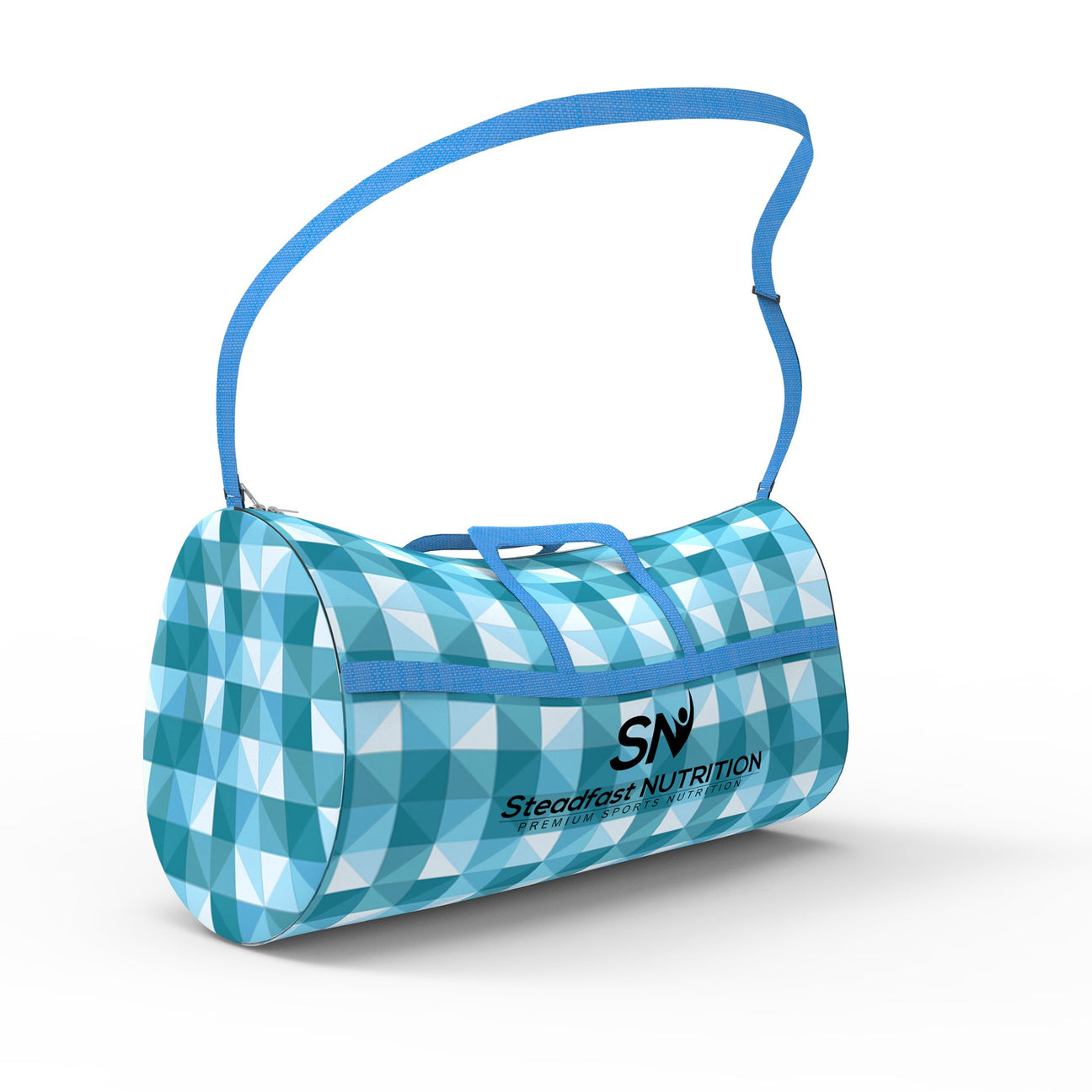 COMPLEX BLUE DUFFLE BAG