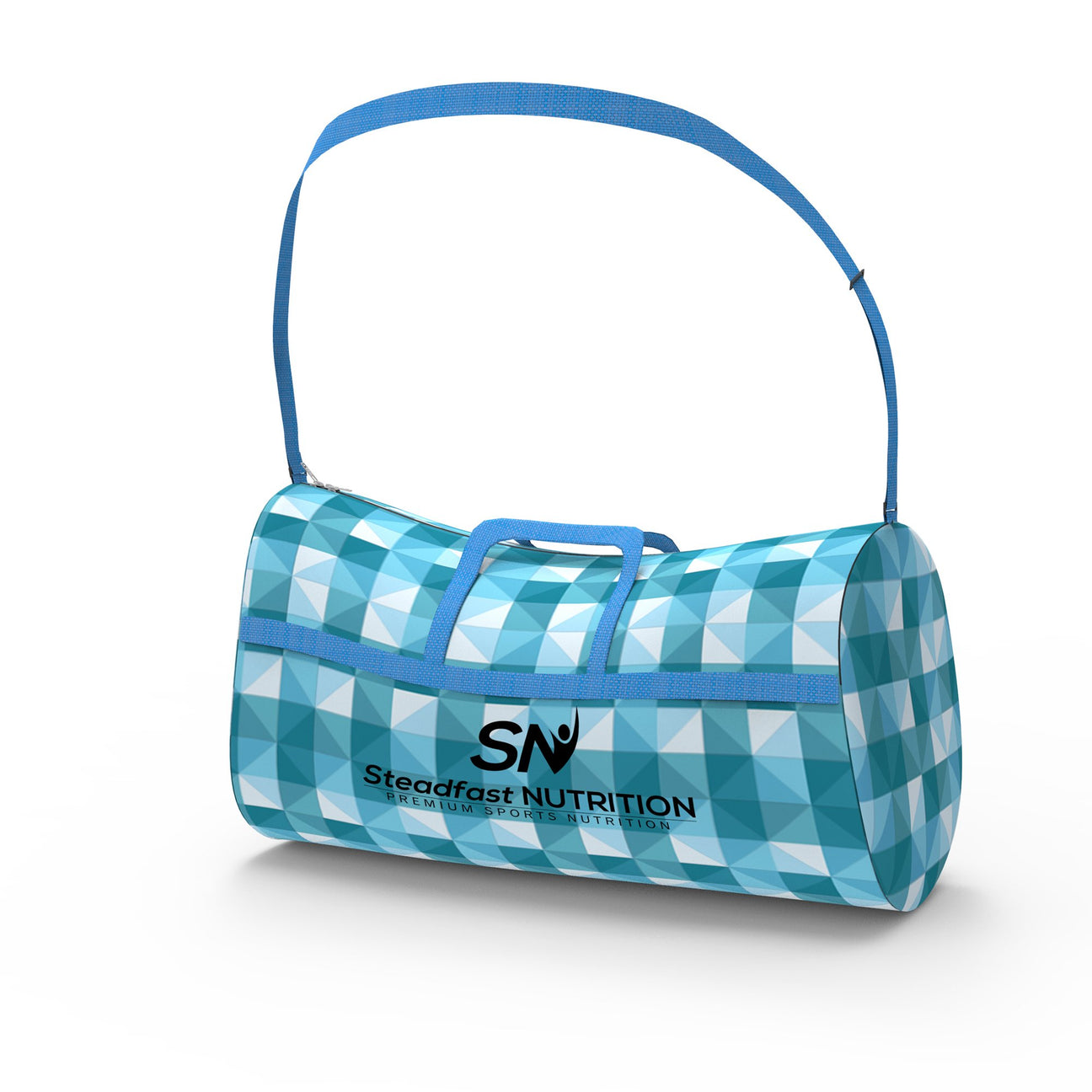 COMPLEX BLUE DUFFLE BAG